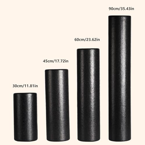 Back Rollers Foams Highly Density Exercise Deeply Tissue Massage for Back Legs Shoulders Enduring Exercise Rollers for Pilates & Stretching Fitness Tool - color: 60cm