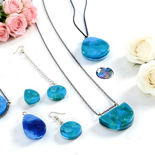 4 Pcs Resin Jewelry Molds Island Resin Pendant Molds for Casting Island Silicone Mold for Necklace Keychain Earring Pendant Ocean Themed Style Silicone Epoxy Mold for Clay UV Epoxy Resins DIY Gift
