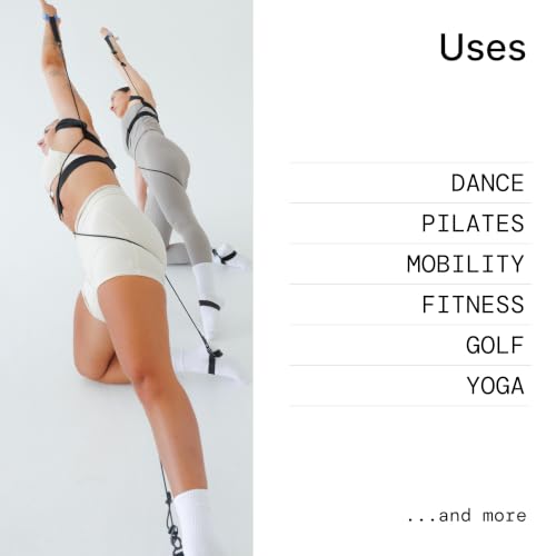 TYE4X™, Pilates Wearable Resistance and Assistance Total Body Exercise, Core Strengthening, Portable Home Gym, Pilates, Yoga, Barre, Posture, Stretching - size: Small