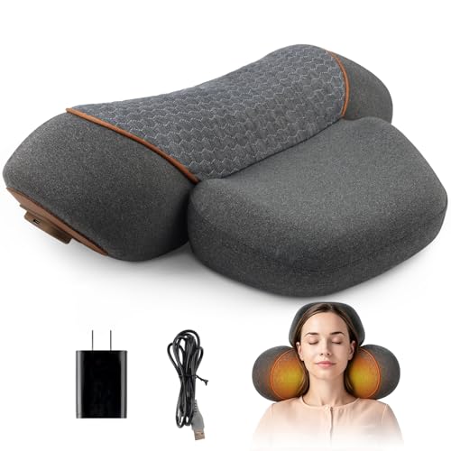3-in-1 Neck Massager Pillow, Neck Cervical Traction Device for Pain Relief