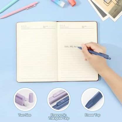 MoKo Pencil Case with Supplies, 60Pcs Aesthetic School Set, Green | Includes highlighters, gel and ballpoint pens, mechanical pencils, refills, sticky notes, correction tapes and rulers. - color: Green-60P