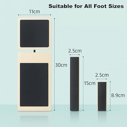 Ankle Balance Board for Physical Therapy & Recovery – Foot & Ankle Strengthener with Non Slip Surface, Single Leg Trainer for Sprains, Plantar Fasciitis, Mobility & Stability Training – Rehab & Workout Equipment
