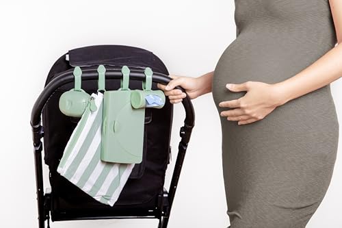 Ubbi On-the-Go Diapering Gift Set, Sage - size: 16 x 21 Inch, style: Sage Diaper Gift Set