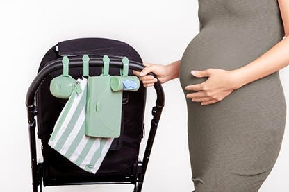 Ubbi On-the-Go Diapering Gift Set, Sage - size: 16 x 21 Inch, style: Sage Diaper Gift Set