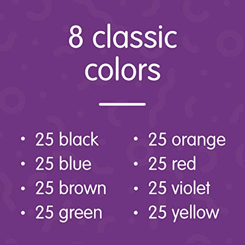 Colorations Chubby Crayons for Kids, 200 Count - Rainbow - Classroom Supplies - 2.68" L by .56" Dia Each - Toddlers, Bulk, Washable, Non-Toxic, Jumbo (Pack of 2) - size: 200 Count (Pack of 2), style: Chubby Crayons - 200ct