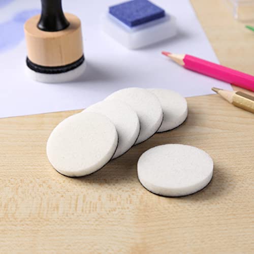 BAOFALI Mini Ink Blending Tool,with Foams Replacement Refill Foam Tool for Foams Scrapbooking Painting Drawing Art Supplies Handle Ink Tools Embossing Stencils - size: 44 Pcs / Set (B)