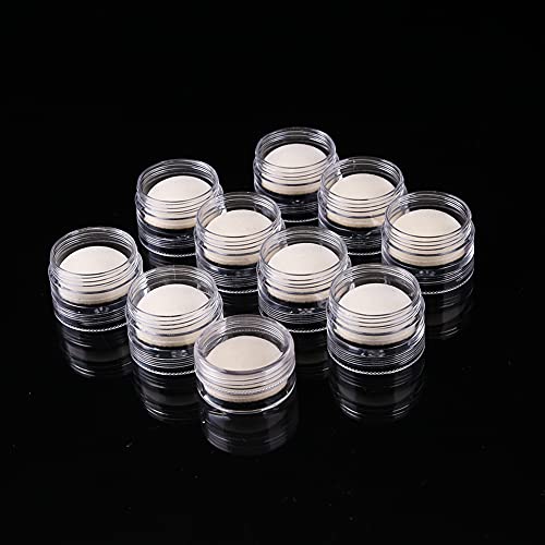 CYFUN DESIGN 10PCS Mini Ink Blending Tools Foam Replacement Foams and 10pcs Protective Plastic Covers for DIY Scrapbooking Paper Crafting Handmade Crafts Scrapbooking Supplies Crafting Projects - color: 10PCS Foams+10 Covers