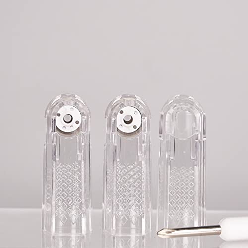Likart 2 Pcs Rotary Blades Replacement kit for Rotary Blade Drive Housing | For Rotary Blade Drive Housing,Maker Cutting Machine,Perfect for Heavier Fabrics Like Denim,Burlap and More, Blade Tip Only - style: 2 Pcs Rotary Blades Replacement kit