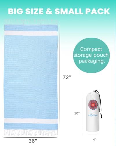 6 Packs Turkish Beach Towels Oversized Swim Towel Set Bulk Quick Dry Bath Pool SandFree Extra Large Xl Big Blanket Adult Travel Essentials Cruise Accessories Must Have Clearance Vacation Stuff - color: Multi Dot, size: 72 x 36 inch