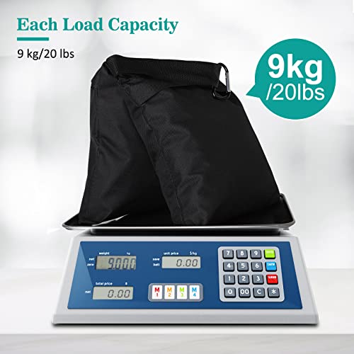 2 Packs Sandbags Weight Bags for Light Stand Photography Video Support - size: 2PCS