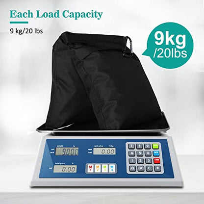 12 Packs Sandbags Weight Bags for Light Stand Photography Video Support - size: 12PCS