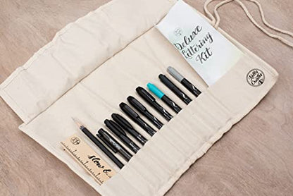 Kelly Creates Deluxe Lettering Kit 13/Pkg-Canvas