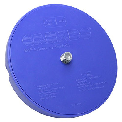 CanDo 10-1763 MVP Balance System, Level 4, Blue - color: Blue: Hard, size: 1 Ball