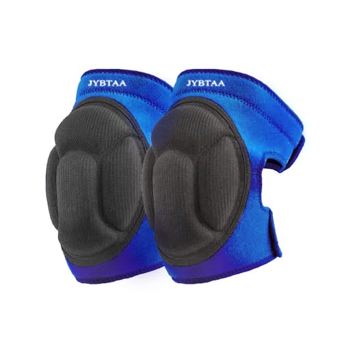 Garden Knee Pads for Women Men, Adjustable Non-Slip Straps, Blue S, 1 Pair - color: Blue, size: Small