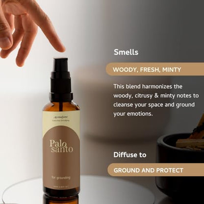 Palo Santo Smudge Spray 100ml by Aromafume - color: Palo Santo