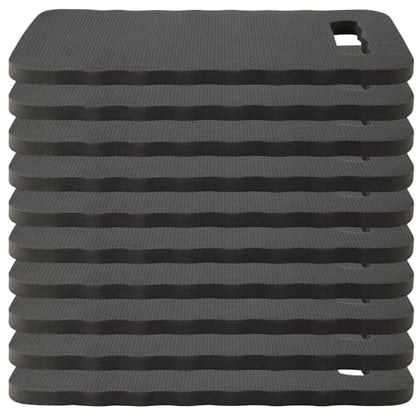 10 Pack Garden Kneeling Pads, Foam Thick Knee Pad, Kneeler Mat for Long Gardening Hours, Baby Bath, Yoga, Prayer and Exercise (Black) - size: 10PCS Black