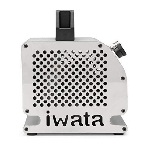 Iwata-Medea Studio Series Silver Jet Single Piston Air Compressor