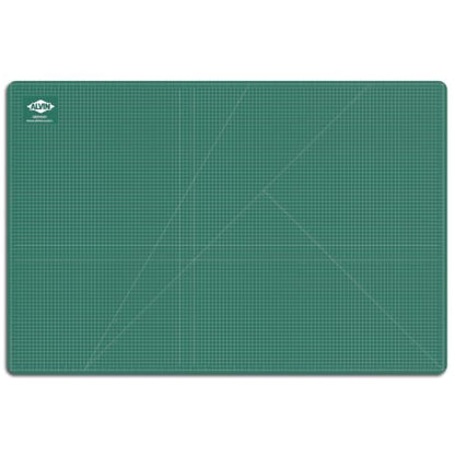 ALVIN GBM Self-Healing Cutting Mat 40 x 60 inch | Double-Sided Green/Black | 5-Layer Gridded Surface for Arts, Crafts and Sewing - Model GBM4060 - size: 40"L x 60"W