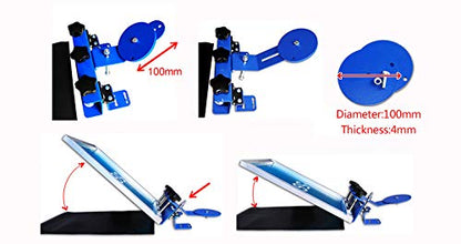 INTBUYING Desktop Screen Printing Hinge Clamp for Silk Screen Printing Machine Hobby Printer 9.8x2.4 Inches - size: 9.8''x2.4''