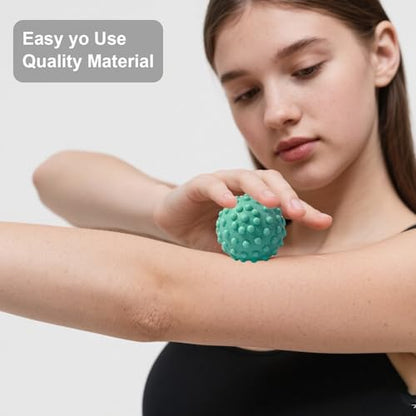 Foot Massage Ball Myofascial Release, Pain Relieve from Plantar Fasciitis, Hand Massage Ball, Restore Foot Massage Roller, Massager Tool for Tight Muscles and Sore Feet - color: 3 Texture Ball