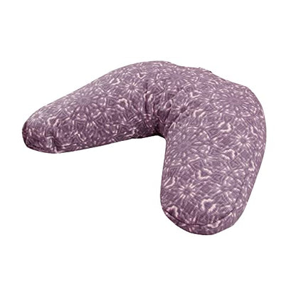 Hugger Mugger V-Shaped Meditation Cushion - Provides Support in Cross-Legged Sitting, Promotes Healthy Posture, Handmade in The USA - color: Celestial Plum