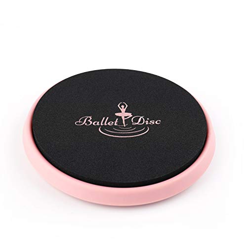 Turn Board for Dancers, Ballet Turning Board, Turning Boards for Dancers, Spinning Boards for Pirouette, Turns and Balance, Spinner Boards for Dancers, Ice Skaters, Gymnasts and Cheerleaders - color: Pink, size: 5"Dia. - Round