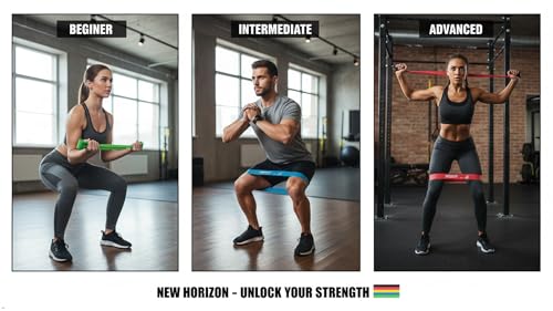Resistance Bands for Working Out Set of 5, Resistance Loop Exercise Bands