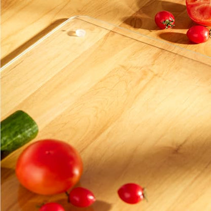 Tempered Glass cutting Board 12x16- Durable Shatterproof, Heat-resistant, Scratch-proof - Dishwasher Safe (16x12 inches) - size: 16"L x 12"W
