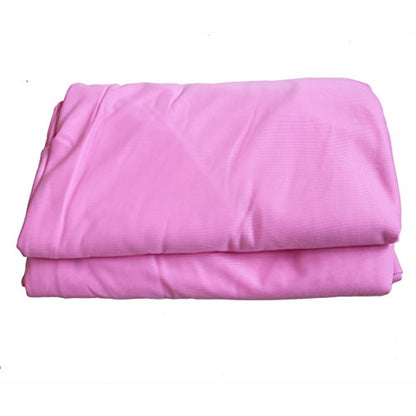 Aerial Yoga Hammock 5.5 Yards Yoga Swing Pilates Silk Home Gym Fitness Include hardware,Daisy Chain, Pose Guide - color: Cherry Pink