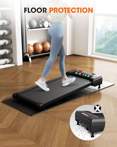 Stepwaver Walking Pad Treadmill Mat for Carpet, 68"x24"x1/3" - size: 68.1"L x 24.1"W x 0.3"Th