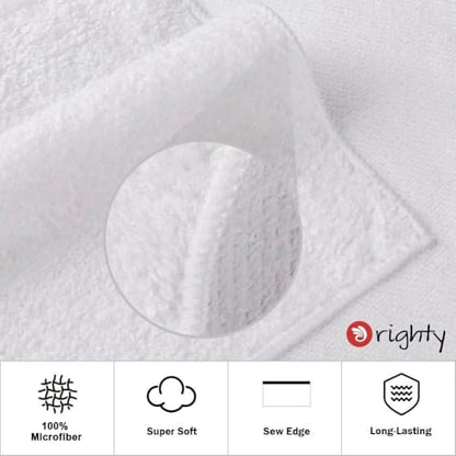 Orighty White Hand Towels Bulk, 96-Pack Microfiber Gym Towels, 16x28 inch - color: White, size: Pack of 96