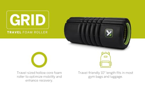 TriggerPoint Grid Travel Foam Roller for Exercise