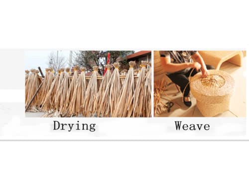 HUAWELL Japanese Style Handcrafted Eco-Friendly Breathable Padded Knitted Straw Flat Seat Cushion, Hand Woven Tatami Cushion Best for Zen, Yoga Practice or Buddha Meditation (15.8) - size: 15.8