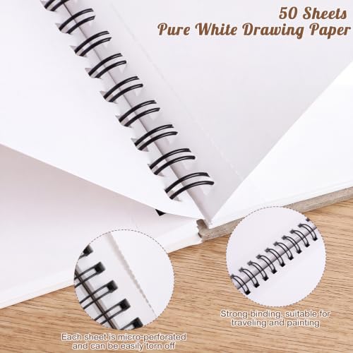 8.3 × 8.9 Inch Marker Pad, Smooth Sketchbook for Alcohol Markers | Smooth Marker Paper, Bleed Control, Regular Cover, Travel Size, for Ink Pens, Gel Pens, Calligraphy And Sketching - size: 8.3×8.9 Inch (200gsm)