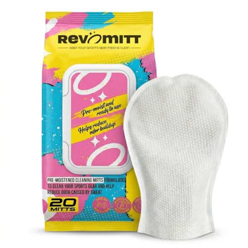 Sports Gear Cleaning & Deodorizing Mitts - 20 Count