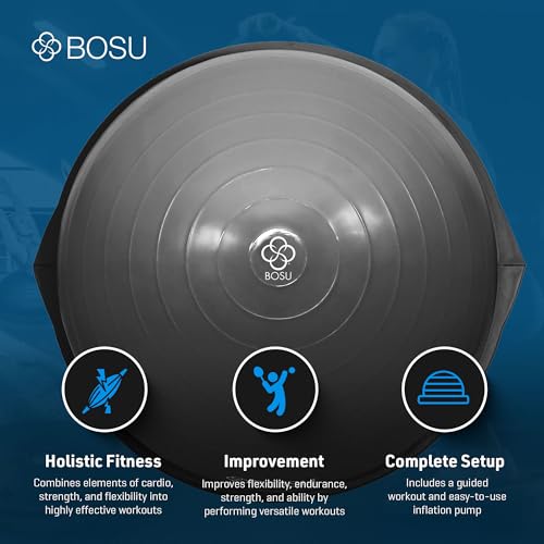 BOSU® Pro Balance Trainer - color: Grey/Black