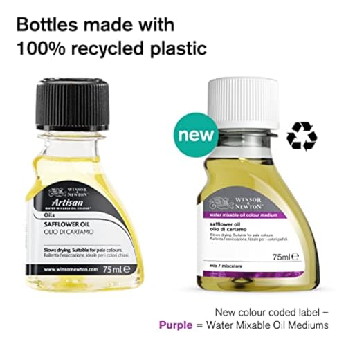 Winsor & Newton Artisan Matt Varnish, 250ml (8.4-oz) bottle | UV Resistant, Matte Finishing Treatment, Seals Pores on Oil Paint Film, Creates Matted Surface, Non-Yellowing - color: Artisan Matt Varnish, style: 8.4-oz Bottle