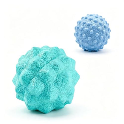 APRELM Foot Massage Ball Set for Plantar Fasciitis Relief, 2 Pack (Basic & Enhanced)