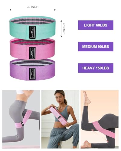 Pilates Essentials Kit for Women, Yoga Starter Set for Home Workouts with Pilates Ring and Yoga Ball Set, 3 Resistance Bands, Storage Bag, Full Pilates Set for Toning Arms, Thighs & Core