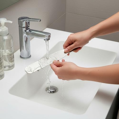 7-Piece Caulking Spatula Set, Stainless Steel Caulk Knife | Streamlined Spatula Finishing Tools for Bathroom Sink Tile, Multi-Purpose Tip Width from 3/8" to 1-1/2"