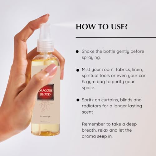 Dragons Blood Natural Resin Air Freshener Spray, 100ml, Aromafume - color: Dragons Blood