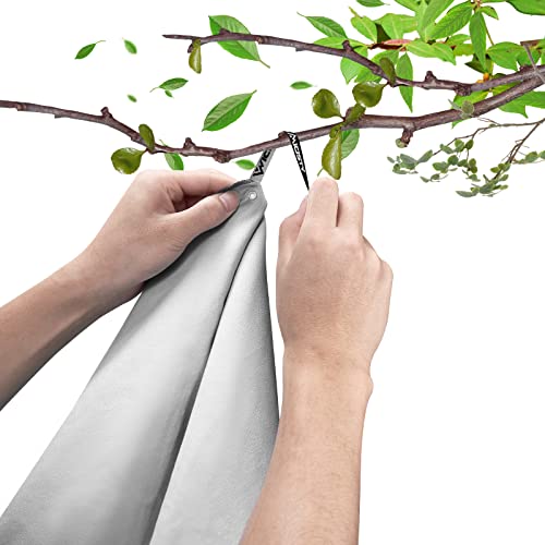 Microfiber Towel for Body, Microfiber Beach Towel, Backpacking Towel,Camping Towels Fast Drying Lightweight,Soft Compact Lightweight Quick Dry Fitness Hiking Yoga Camping Travel Towel - color: Grey