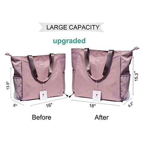 ESVAN Yoga Mat Bag Yoga Tote Carrier Shoulder Bag Carryall Tote for Office,Yoga,Pilates,Travel,Beach and Gym - color: H Pink