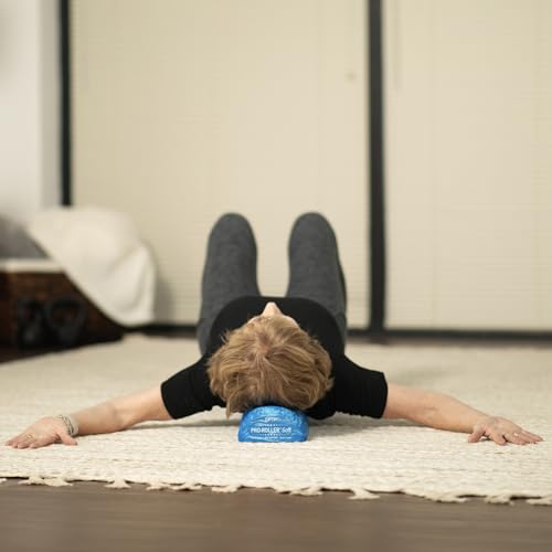 OPTP PRO-Roller Soft Density Foam Roller – Half-Round, Blue, 36"L x 3"H | Low density soft foam roller for physical therapy, Pilates, yoga foam roll exercises, and muscle recovery, Half-round - color: Blue 36" X 6" X 3" Half-round