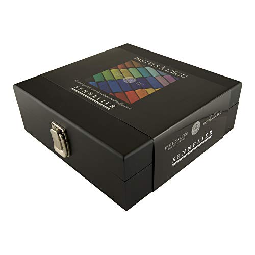 SENNELIER Extra-Soft French Half Pastel Professional Artist Box Set, 60-Colors - size: 60 Count (Pack of 1)