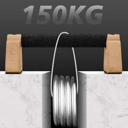Parallettes Bars - Wooden Calisthenics Equipment for Handstand Training, Push Up Bars & Calisthenics Bar - Handstand Blocks and Pushup Handles for Men - size: 25cm