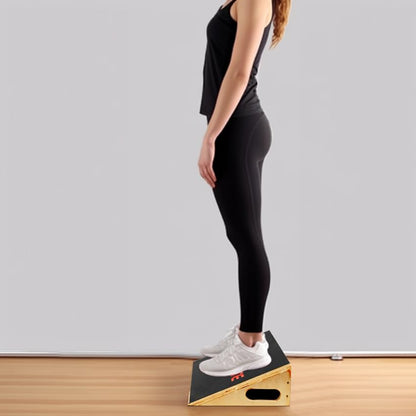 EVERYMATE Slant Board Calf Stretcher, Non-Slip Heel Elevated Squat Wedge Block for Weightlifting and Calf Stretching, Knees Over Toes Equipment 1000LB - color: Slant Board-1