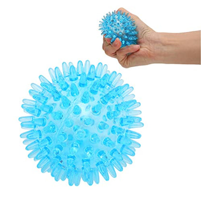 Spiky Massage Ball, Massage Roller Spiky Ball for Hand Wrist Stress Relief (7CM) - size: 7CM