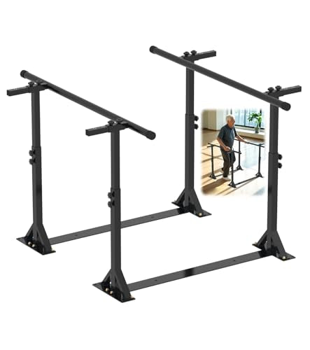 THOOUM Physical Therapy Parallel Bars - Adjustable Height and Width