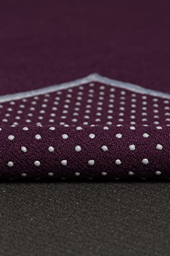 Manduka Yogitoes Hot Yoga Mat Towel - 79" | Moisture Activated Grip | Patented Silicone Nubs | Highly Absorbent, Durable & Easy Care | Made from Recycled Materials | 79 x 24 Inches | Indulge - color: Indulge, size: 79" x 24"